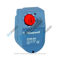 Электропривод Тмакс=30 oC Z74S-AN для фильтра Honeywell