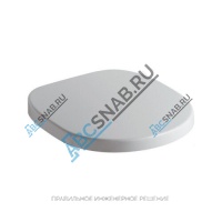Сиденье для унитаза Connect дюропласт микролифт Ideal Standard E712701