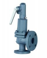 Предохранительный клапан КПП 496-01 чугунный Dn80x125 Pn16 фланцевый 300°C для пара Прегран