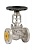 Запорный клапан нержавеющий фланцевый KV35-015, PN16, DN15 Гранвент (BO01B432570)