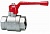Кран шаровой 14 3/4" серии Т14 полнопроходной PN45 BB рычаг Cimberio