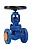 Запорный клапан стальной фланцевый KV40-032, PN40, DN32 Гранвент (BO03B102686)