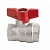 Кран шаровой RED6/1 3/4" серии RED5 полнопроходной PN40 BB бабочка Cimberio