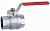 Кран шаровой RED5 1" серии RED5 полнопроходной PN40 BB плоский рычаг Cimberio