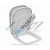 Сиденье для унитаза Esedra дюропласт микролифт Ideal Standard T318301