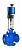Cмешивающий клапан трехходовой фланцевый КМ307Ф - 032 - 16,0 / PSL201 А - 220В, PN16, DN32 Гранрег (FN02B141054)