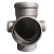 Крестовина двухсторонняя D110х110х50, 87°Sinikon