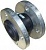 Гибкая вставка DN150 PN10, EPDM, нейлоновый корд, фланцевая Abra