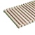 Декоративная рулонная решетка Бриз Дуб, бук с лаковым покрытием (Цвет втулок бежевый) 351-15-20 КЗТО