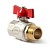 Кран шаровой ручка бабочка, Н-В, стандартный проход 1/2 Pro Aqua Valves