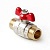 Кран шаровой полнопроходной ручка бабочка, Н-Н 3/4 Pro Aqua Valves