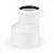 Переходник короткий RAUPIANO Plus с резиновыми уплотнениями, диаметр 90/50 Rehau