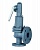 Предохранительный клапан КПП 496-01 чугунный Dn80x125 Pn16 фланцевый 300°C для пара Прегран