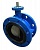 Затвор повортный фланцевый 021F DN500 со штоком Dendor