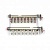 Промышленный коллектор REHAU 11/2", евроконус для подключения труб 17x2,0 и 20x2,0 IVKE2, 2 контура Rehau